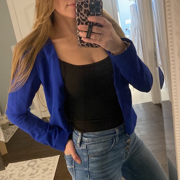 H&M Jackets & Blazers - H&M Royal Blue Blazer